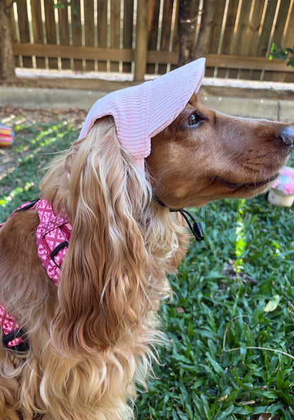 Dog Sun Hat - Pink Corduroy