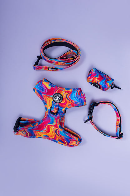 Psychedelic Paws Collar