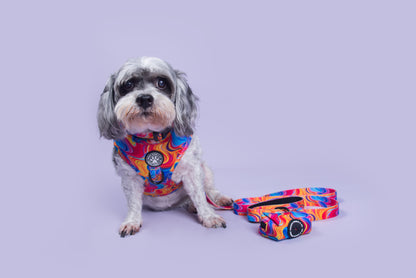Psychedelic Paws Adjustable Harness