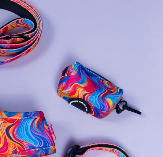 Psychedelic Paws Poop Bag